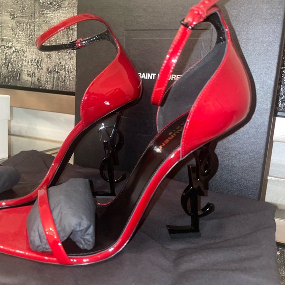 Saint Laurent
Women's Opyum Logo High Heel Sandals - Picture 3 of 9